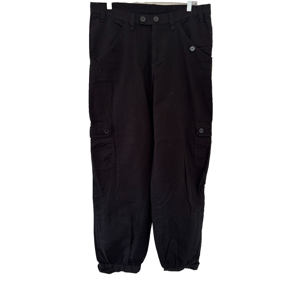 Nikita Avanti Pant Black Large BAGGY Skatecore Streetwear Casual Urban Utility